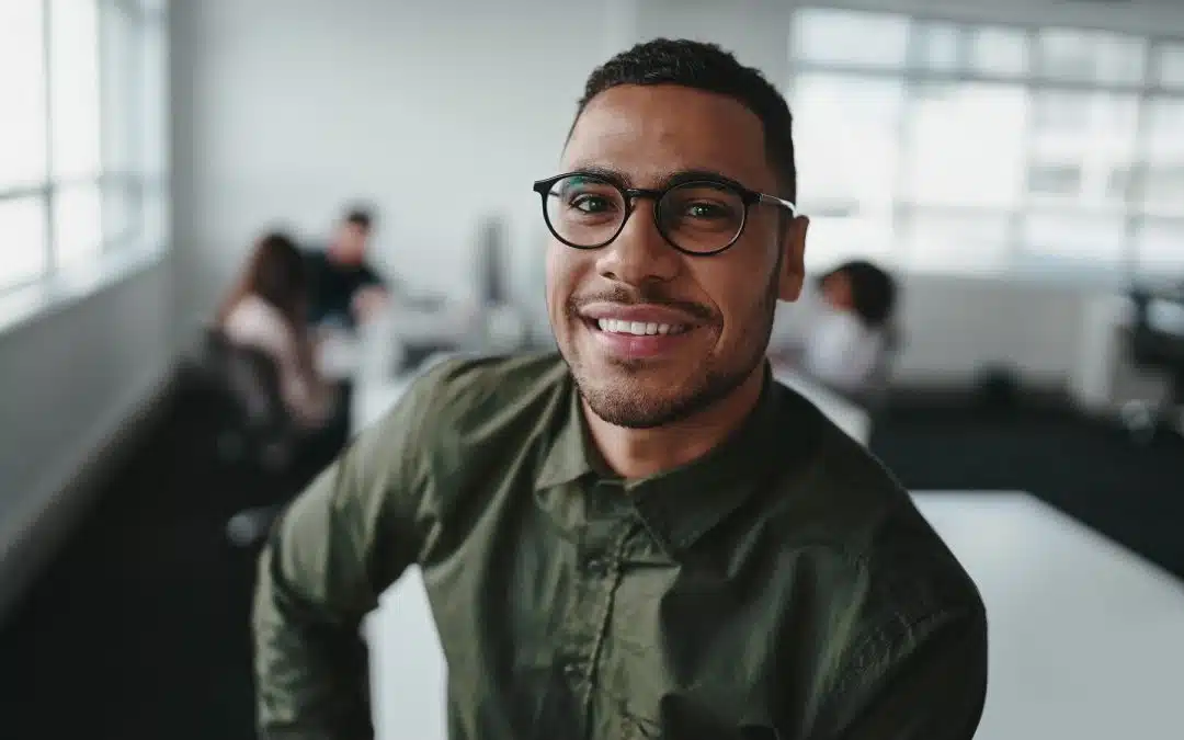 man smiling in Greenville, SC